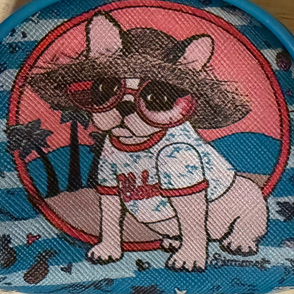 Key Chain Dog Coin Purse Pug - Picture 4 of 5